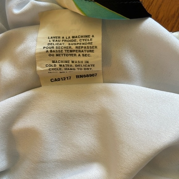 Le Chateau size 12 halter fit and flare halter dress with spaghetti straps - Picture 9 of 11